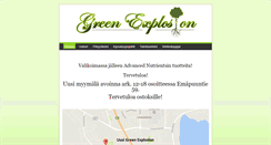 Desktop Screenshot of greenexplosion.net