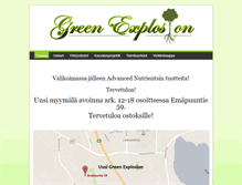 Tablet Screenshot of greenexplosion.net